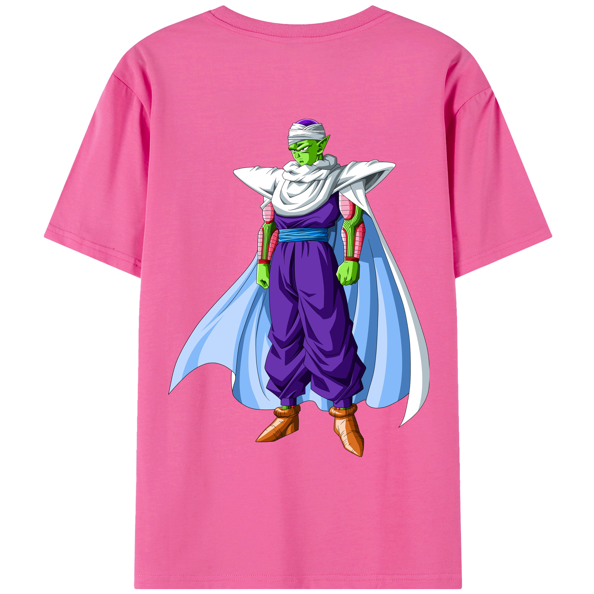 （画像用） ドラゴンボール ピッコロ DRAGON BALL Piccolo レディース半袖Tシャツ(バックプリント)